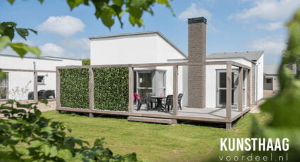Kunstghaag voor uw vakantie woning
