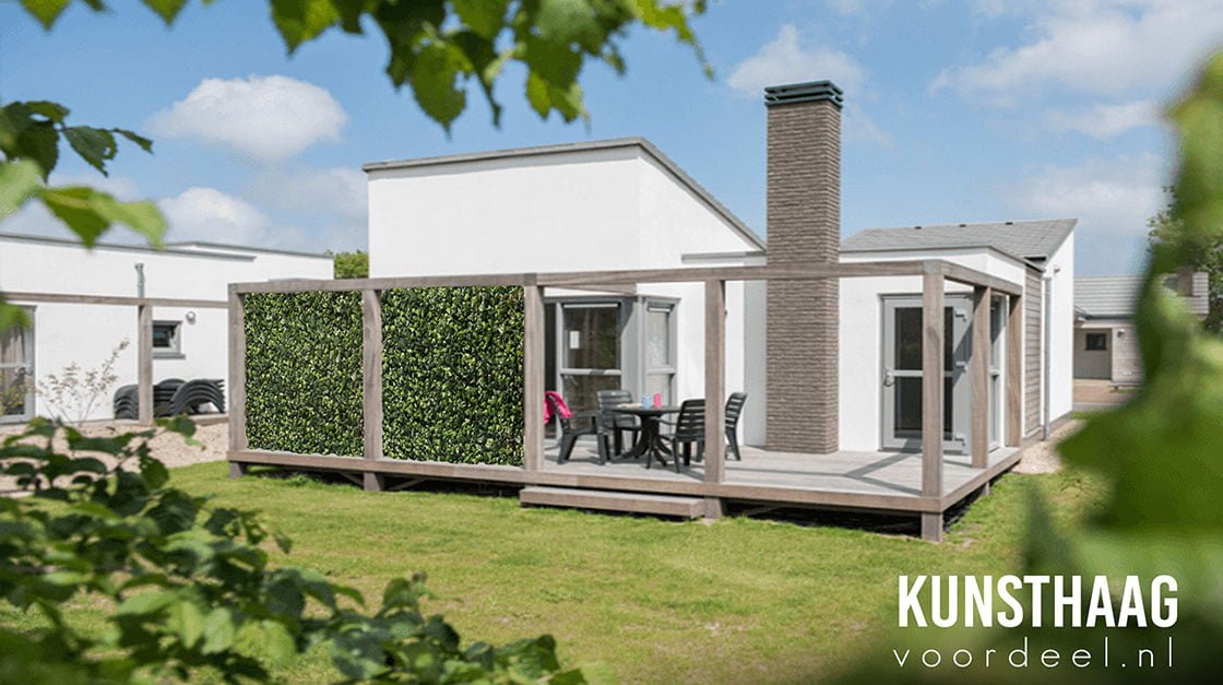 Kunstghaag voor uw vakantie woning