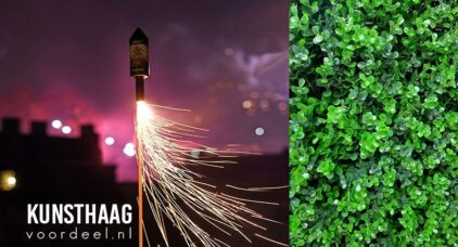 Brandschade aan kunsthagen