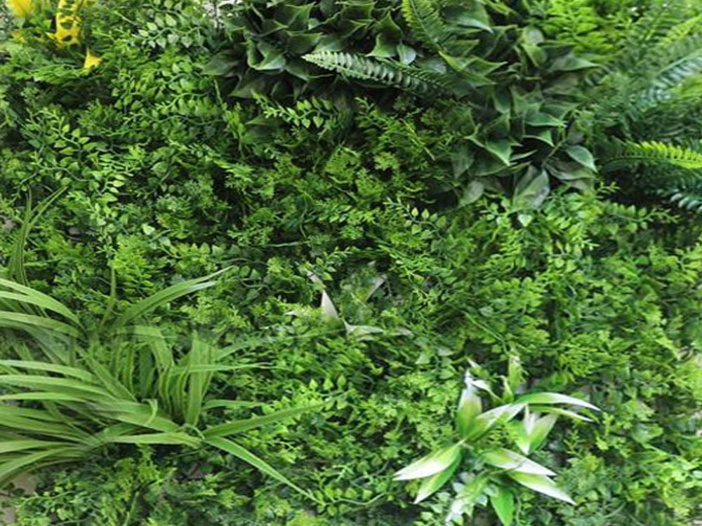 Vegetatie fijn Jungle kunsthaag-50x50cm detail2