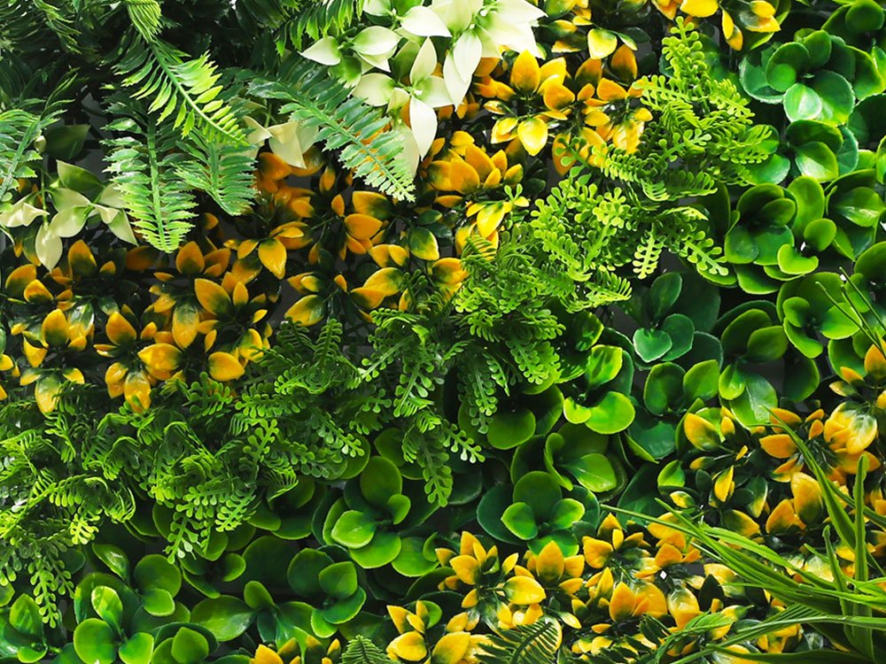 Orange bush Kunsthaag detail Orange bush Kunsthaag detail