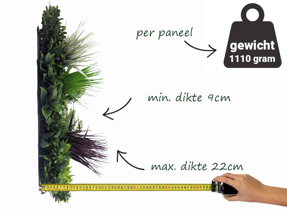 Axillaris rood mix Kunsthaag zijkant Axillaris rood mix Kunsthaag zijkant