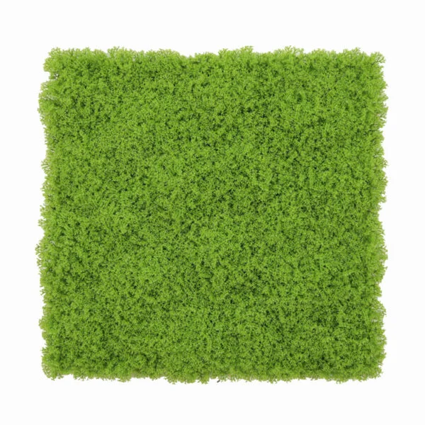 IJsland mos softgreen kunstmoswand