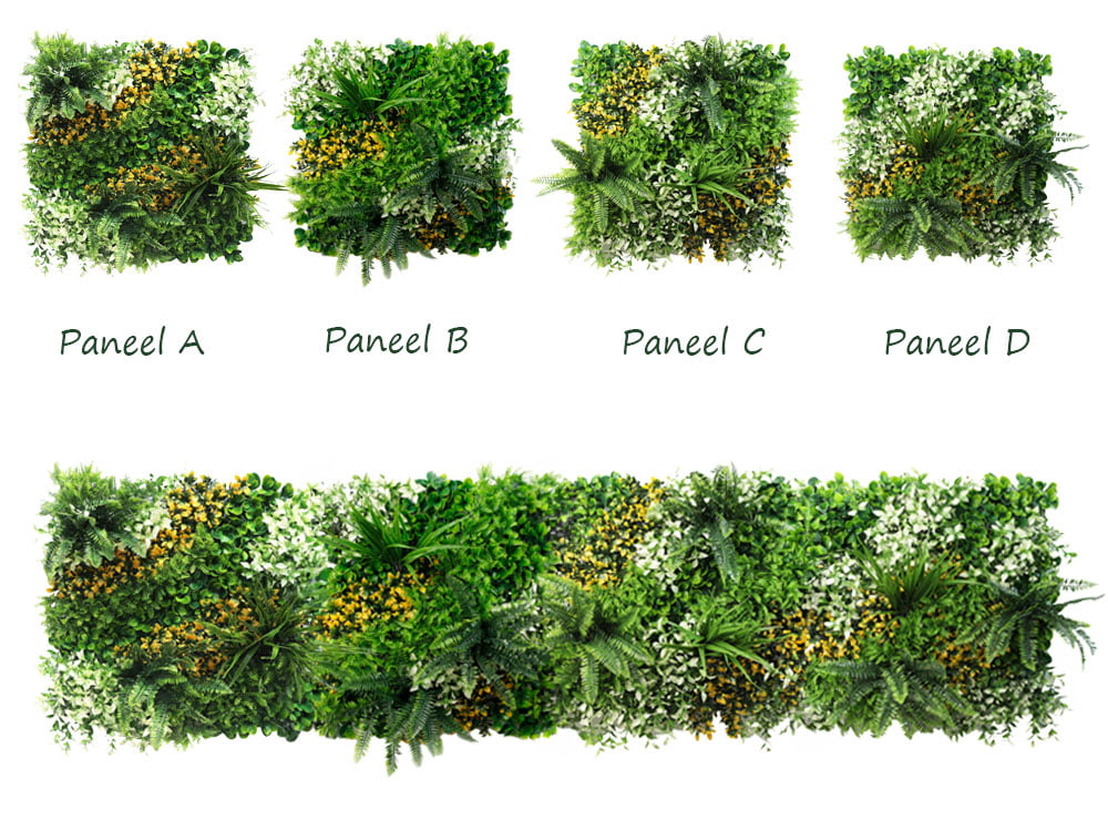 Orange bush Kunsthaag zonder patroon samengevoegd Orange bush Kunsthaag zonder patroon samengevoegd