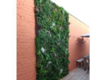 Vegetatie white flower plantenwand project foto 4