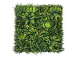 Fijn gevarieerd green plantenwand